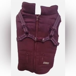 Plum Dog Vest with Harness